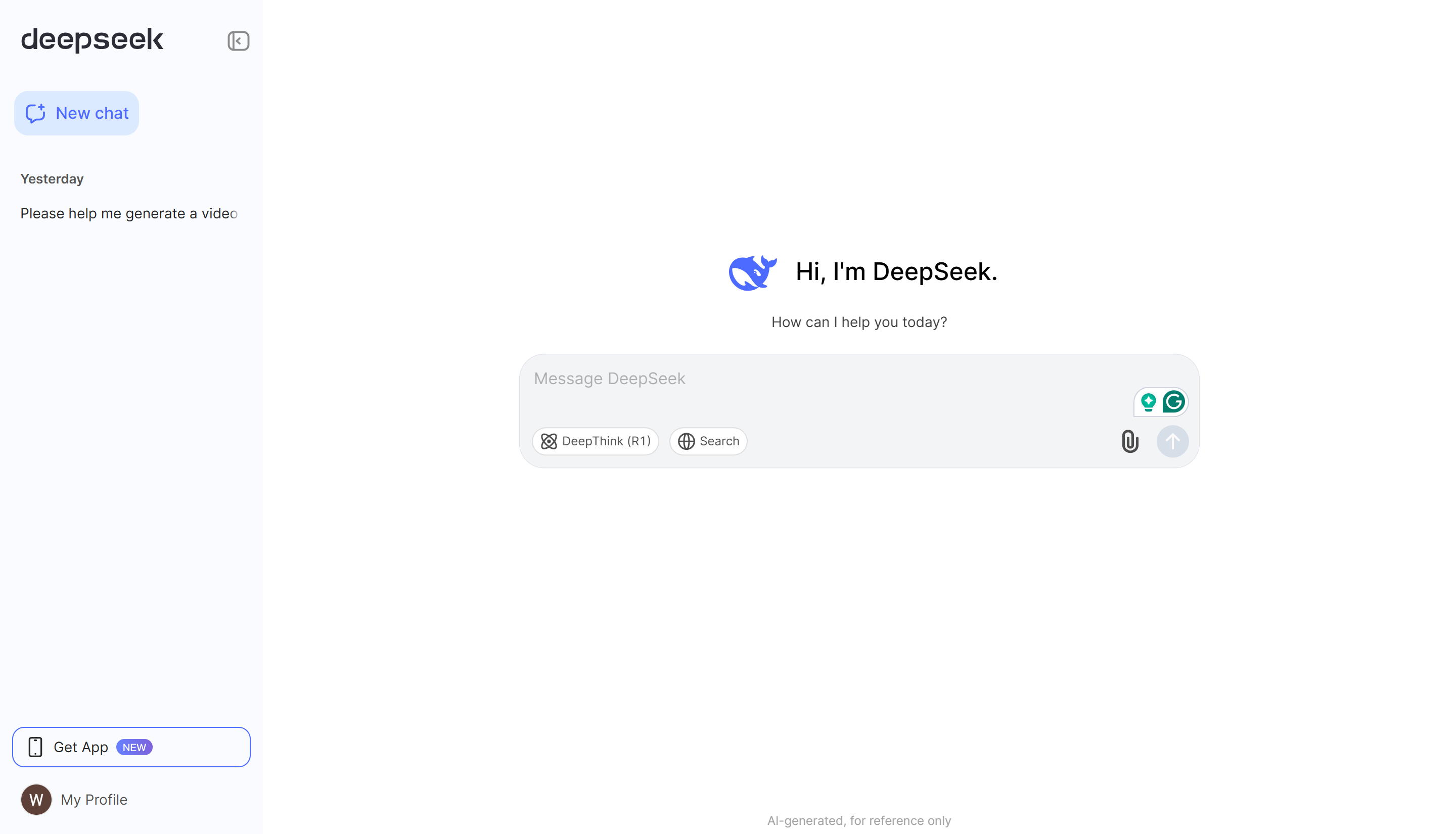 Showing how to use DeekSpeek on PC
