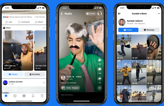 What are Facebook reels