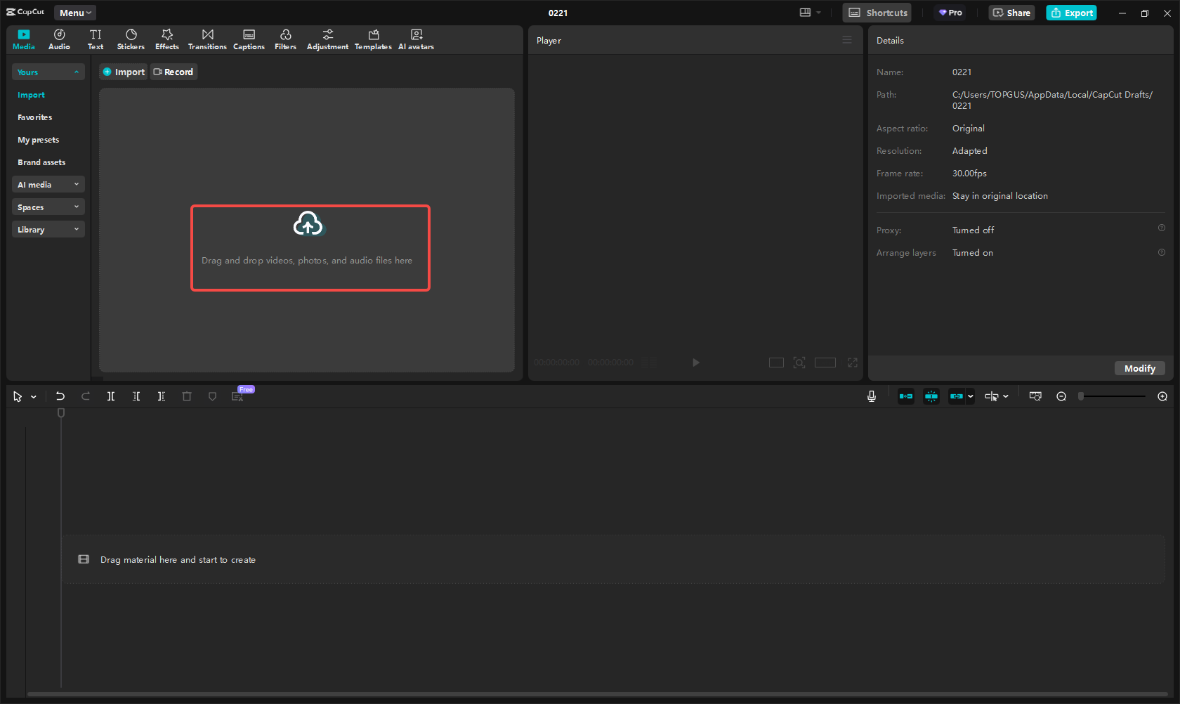 Fájlok importálása