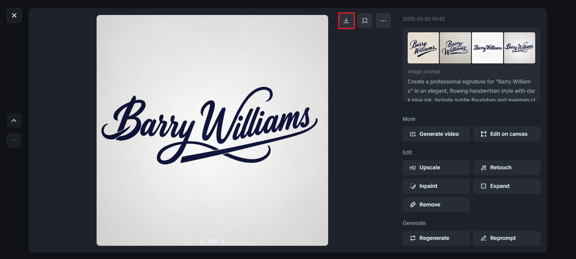 무료 전자 서명 생성기