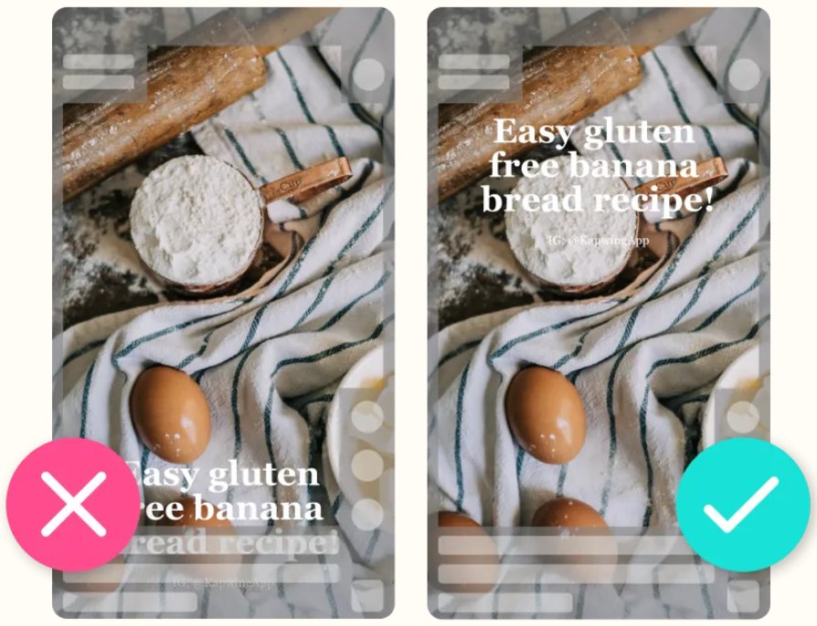 The interface of Kapwing - a well-known platform for downloading Instagram Reel overlay templates