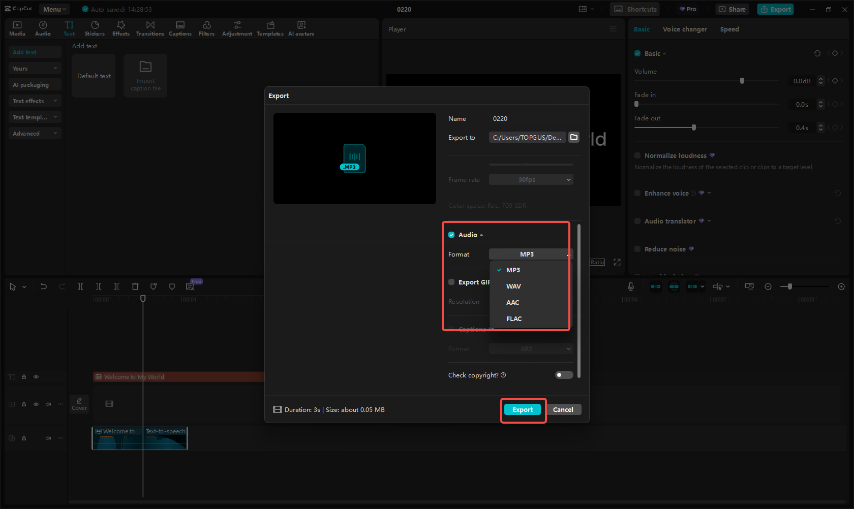 Genera la voz de Hatsune Miku