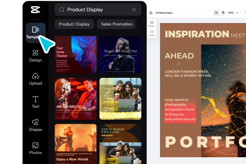 Customize the design