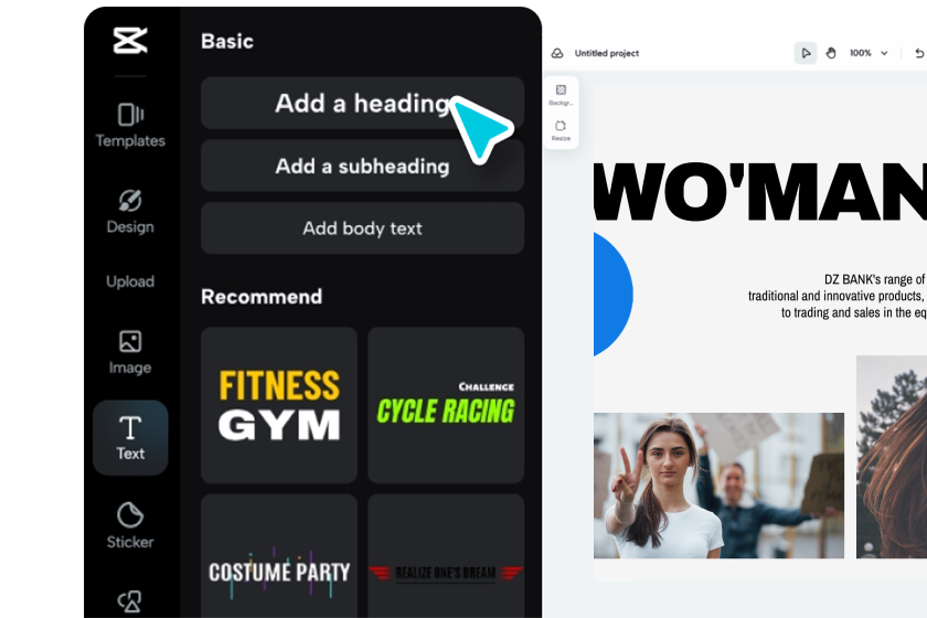 Passen Sie Ihr Posterdesign an