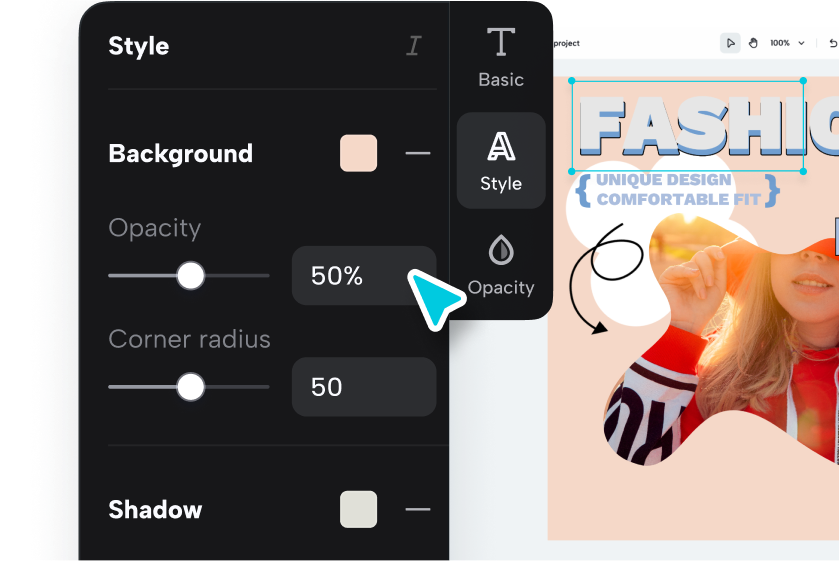 ปรับแต่งการออกแบบ
