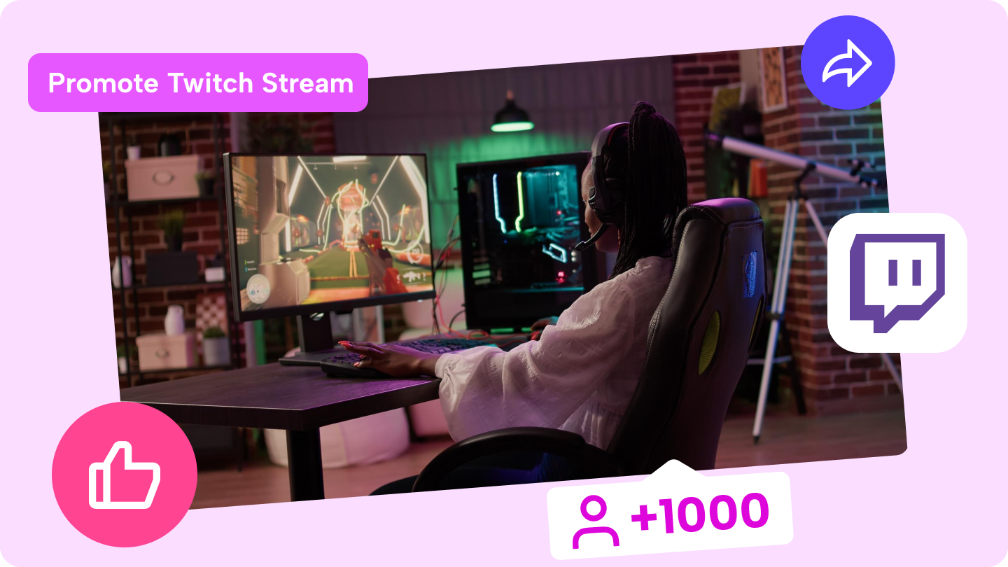 Comment promouvoir votre flux Twitch
