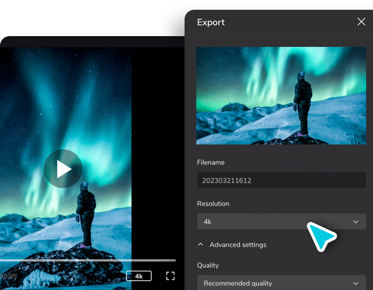 Share videos with friends