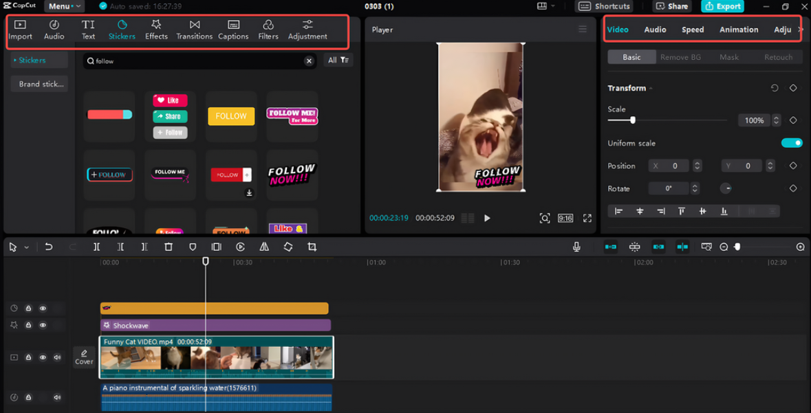 Modifier et améliorer la bobine Facebook