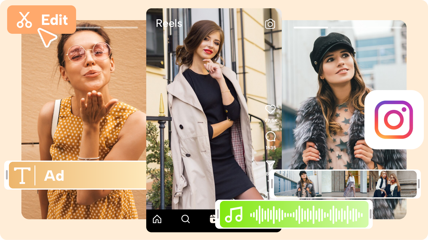 Cách chỉnh sửa Reels