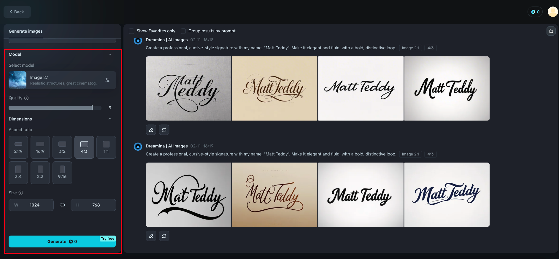 Generați-vă semnătura