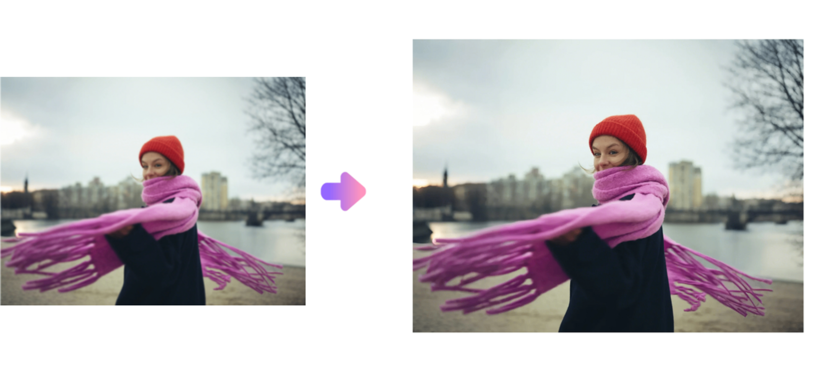 Dreamina의 HD 업스케일링 도구