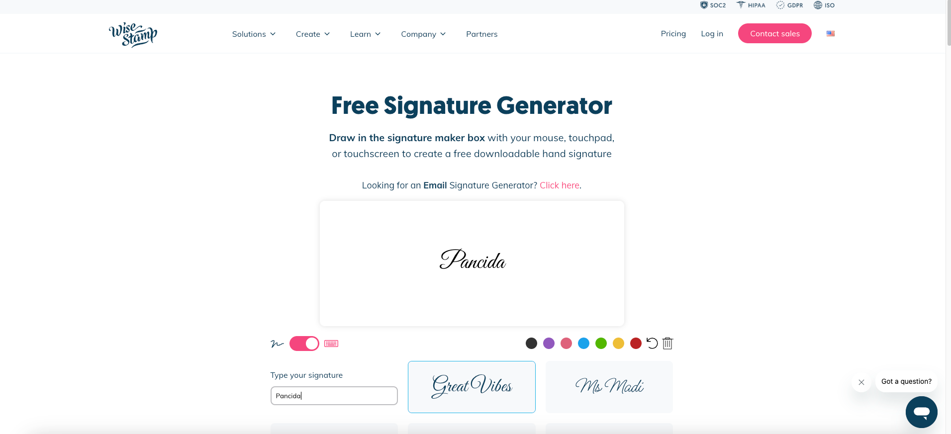 signature of a doctor