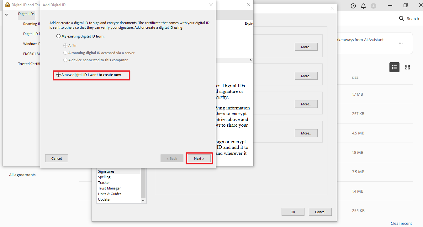 cara membuat adobe tandatangan