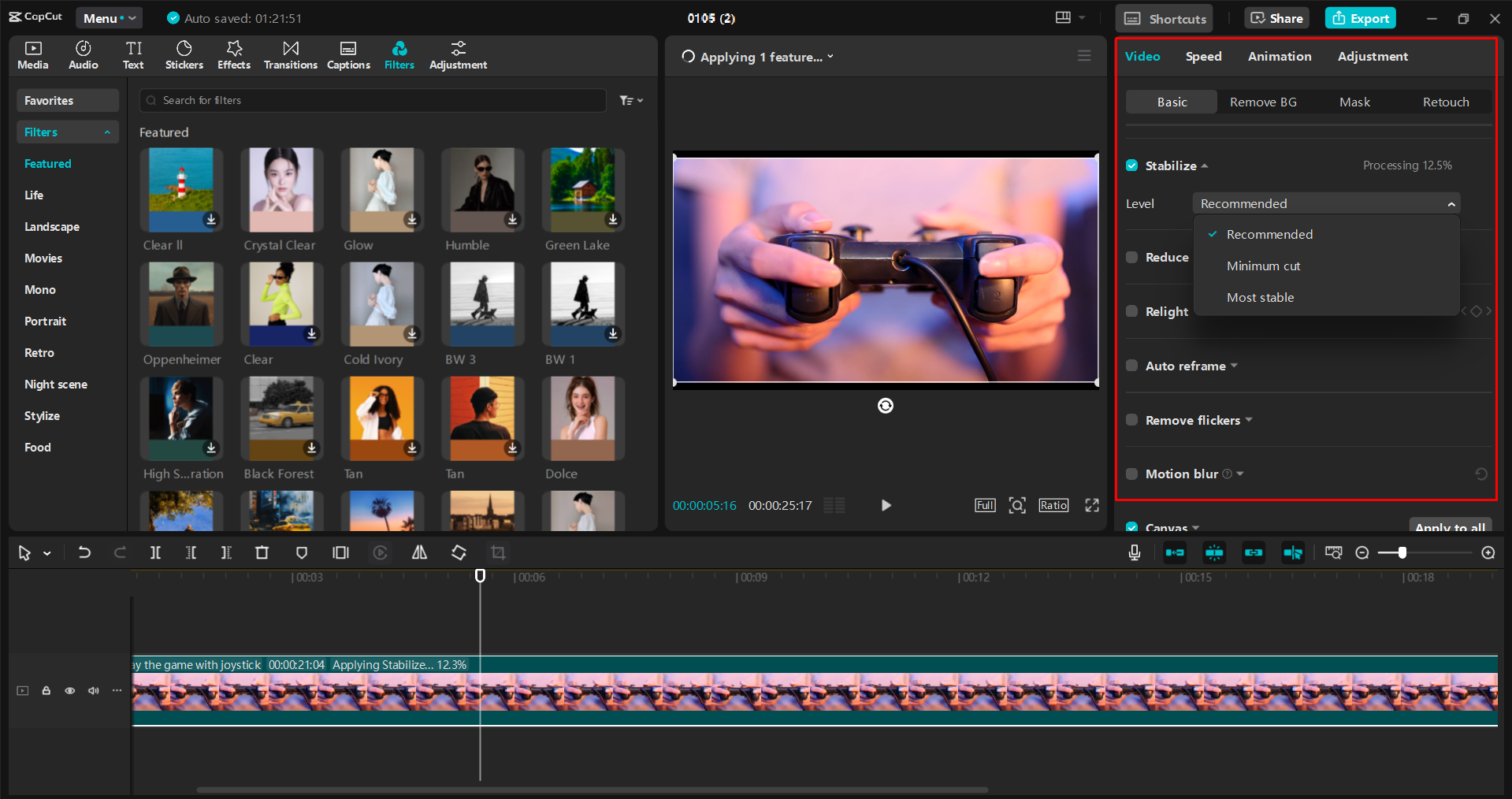 Enhancing video ads with AI tools in the CapCut desktop video editor