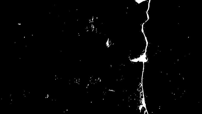 An old film damage overlay with scratches and dust