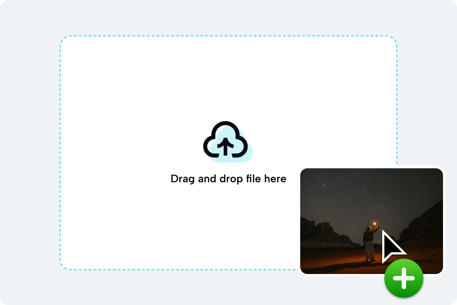 Fotoğrafı düşük ışıklı görüntü geliştiriciye yükleyin