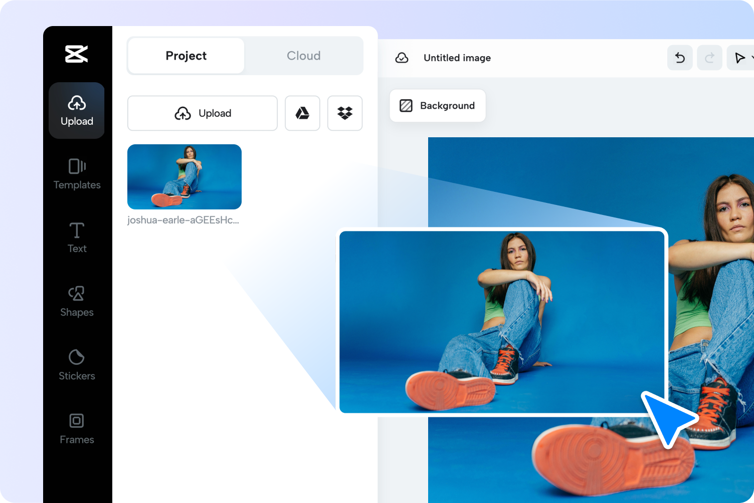 Βήμα 1: Ανεβάστε την εικόνα