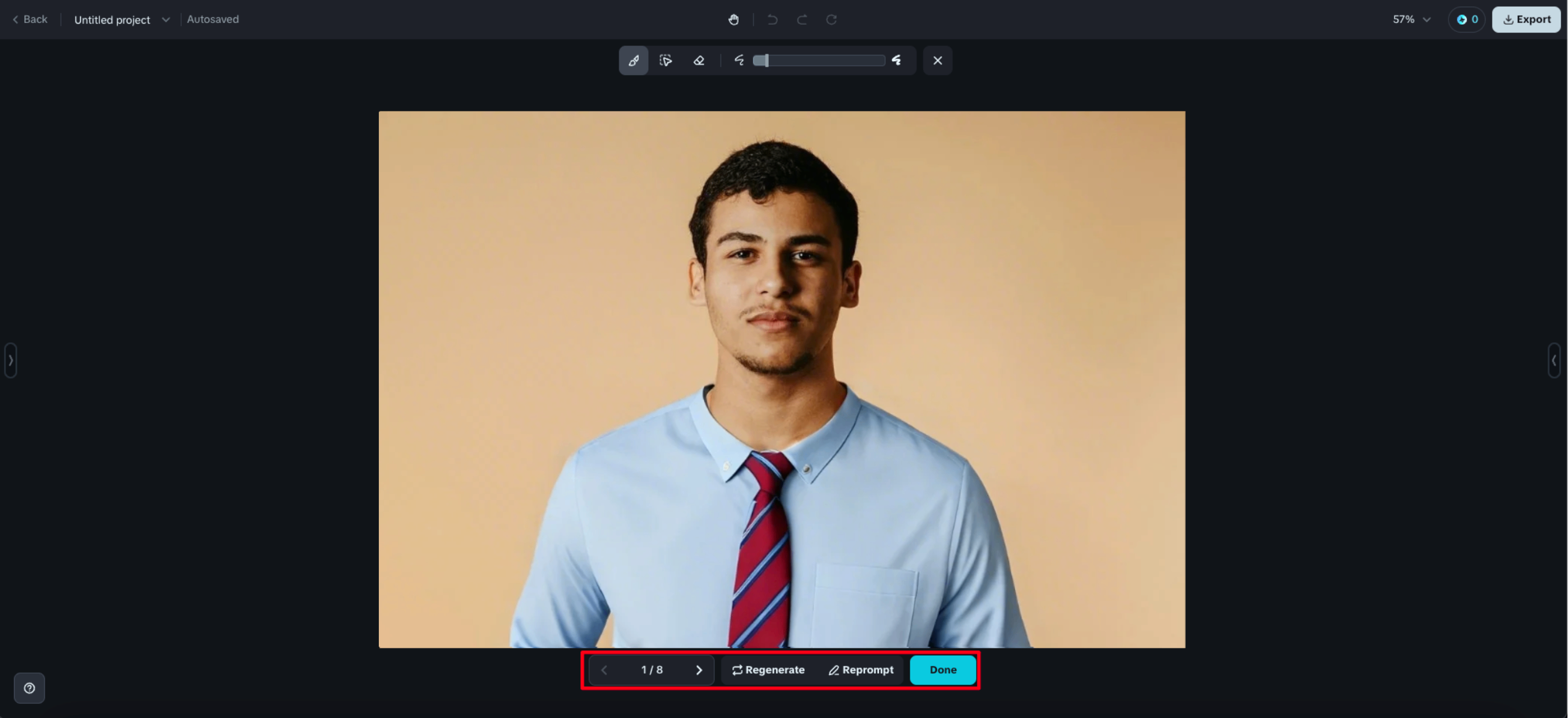 Thêm bộ đồ vào ảnh trực tuyến miễn phí với AI