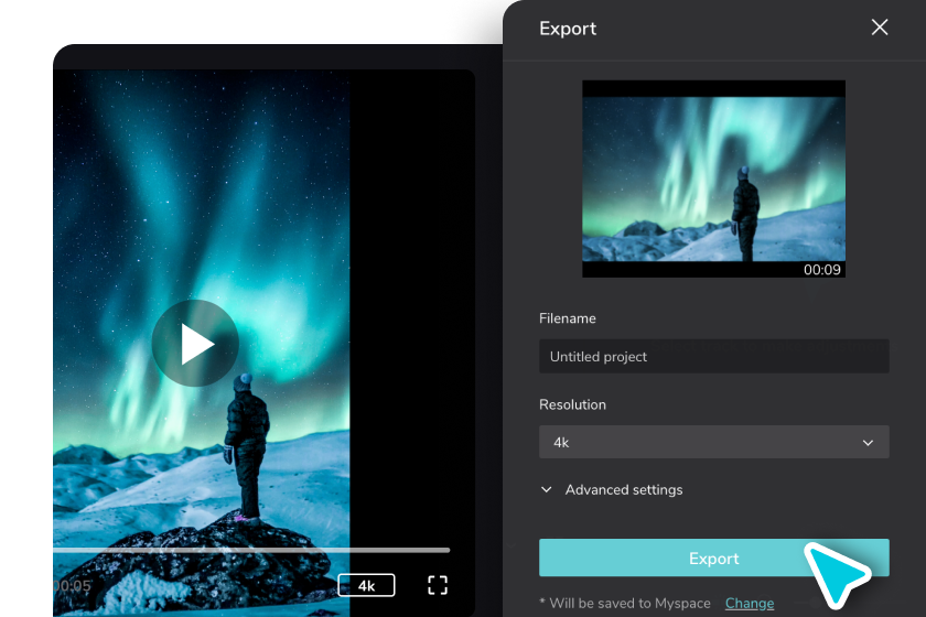 Đăng video bìa Facebook
