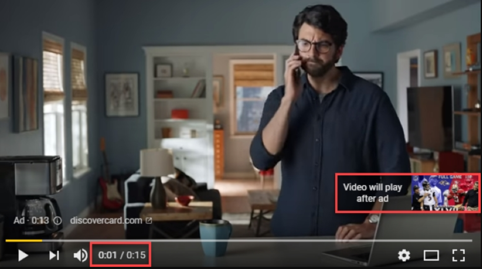 YouTube広告の種類-スキップできない広告