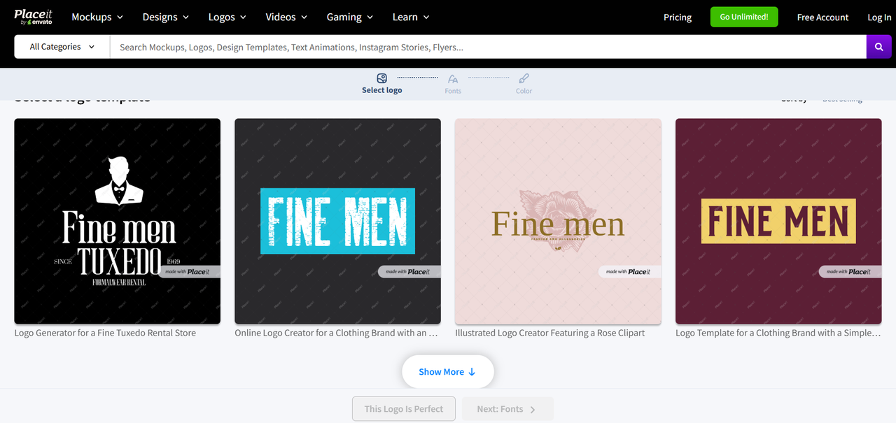 วางนักออกแบบโลโก้แฟชั่น