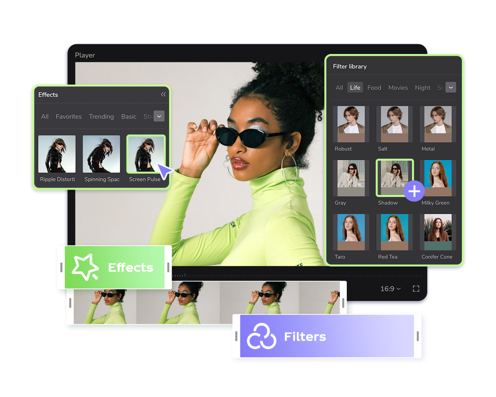 Створіть відео TikTok з ефектами