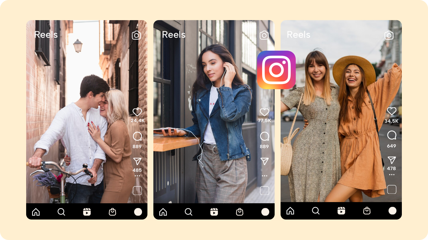 如何在instagram上製作好的卷軸