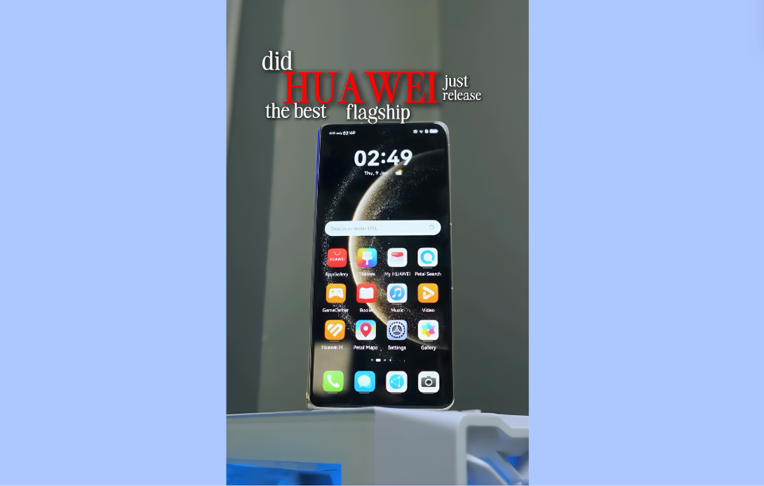 Reel "Bästa hopfällbara telefonen 2025? Detta är HUAWEI Mate X6!"