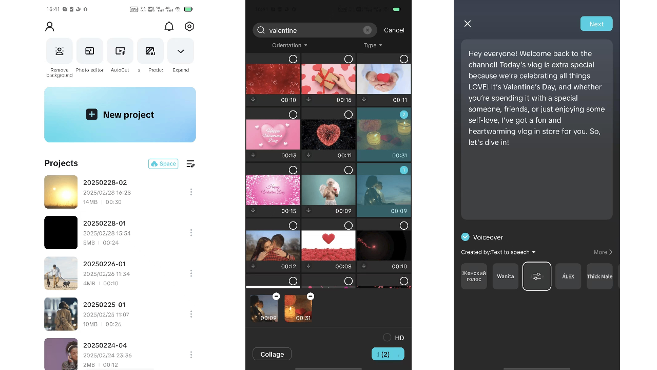 Import AI-generated text/script into CapCut