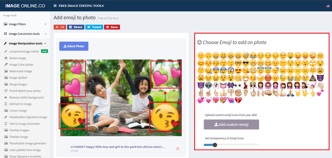 絵文字を追加してください