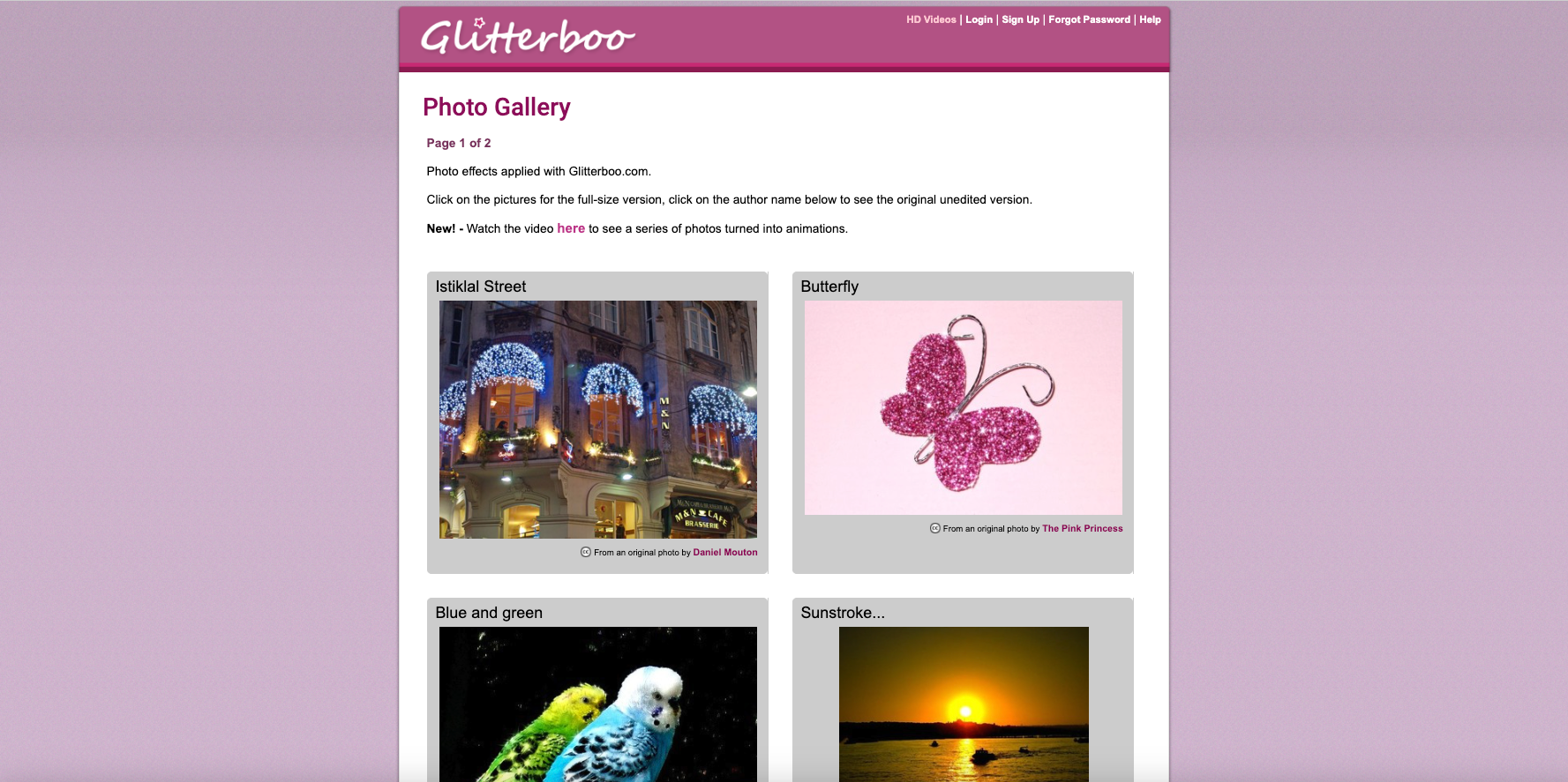 magdagdag ng glitter sa larawan