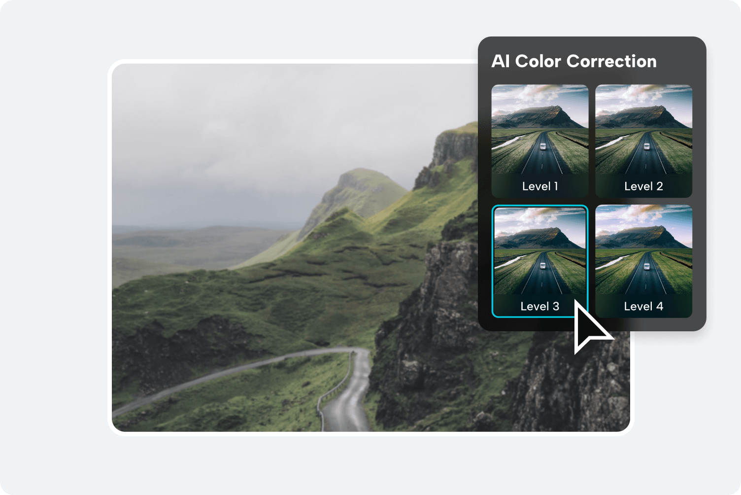 Couleur correcte de l'image en ligne