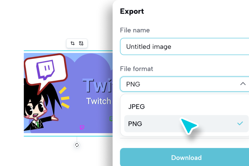 Save and upload your Twitch emotes