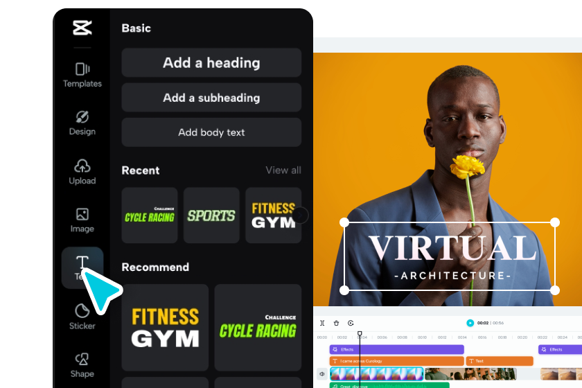 Customize the flyer design