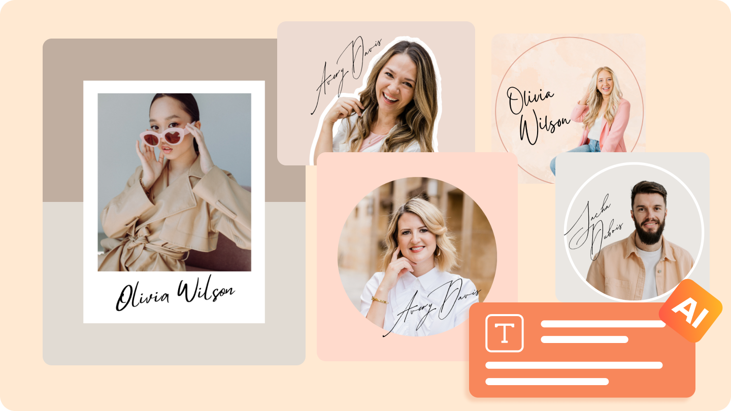 make a signature picture