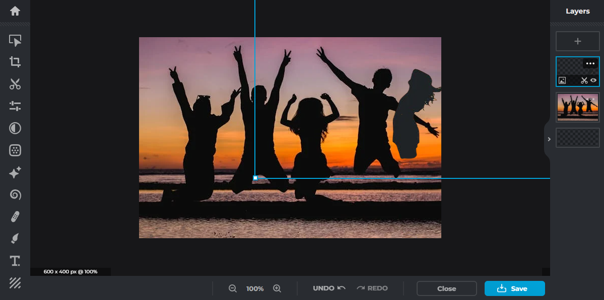 Agregar persona a la foto