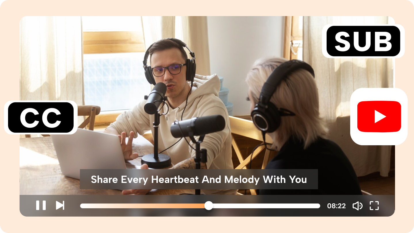 how to add closed captioning to a youtube video