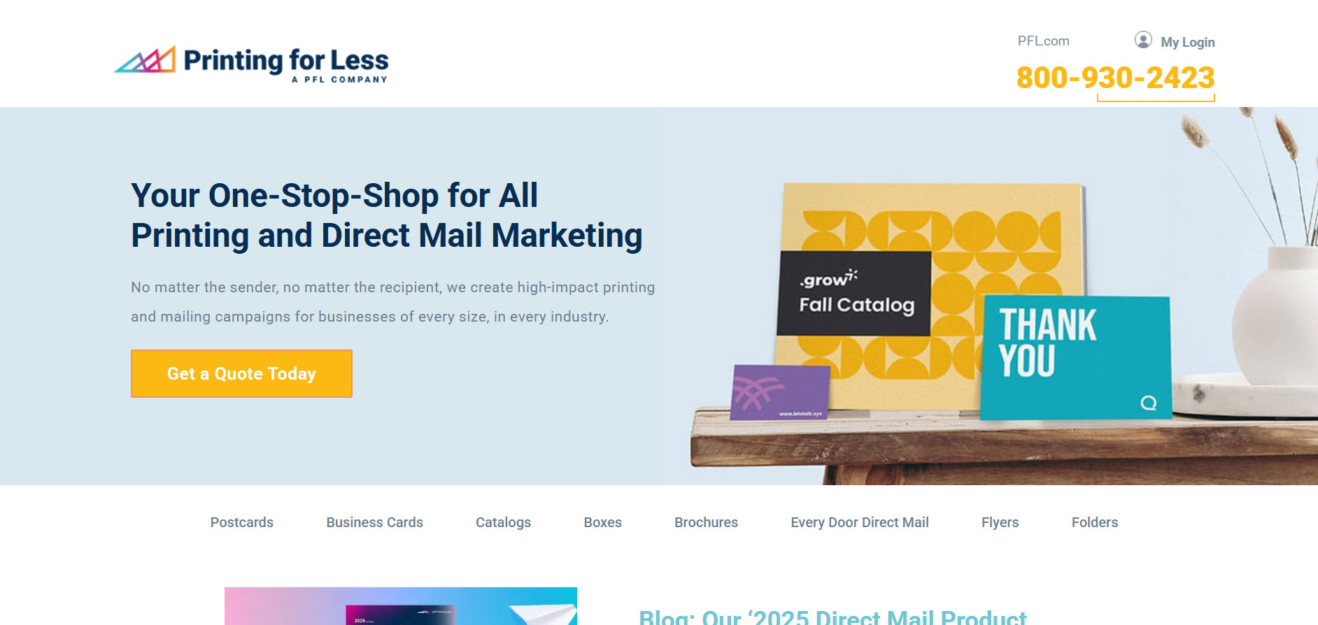 การพิมพ์สำหรับหน้าแรกน้อยลง