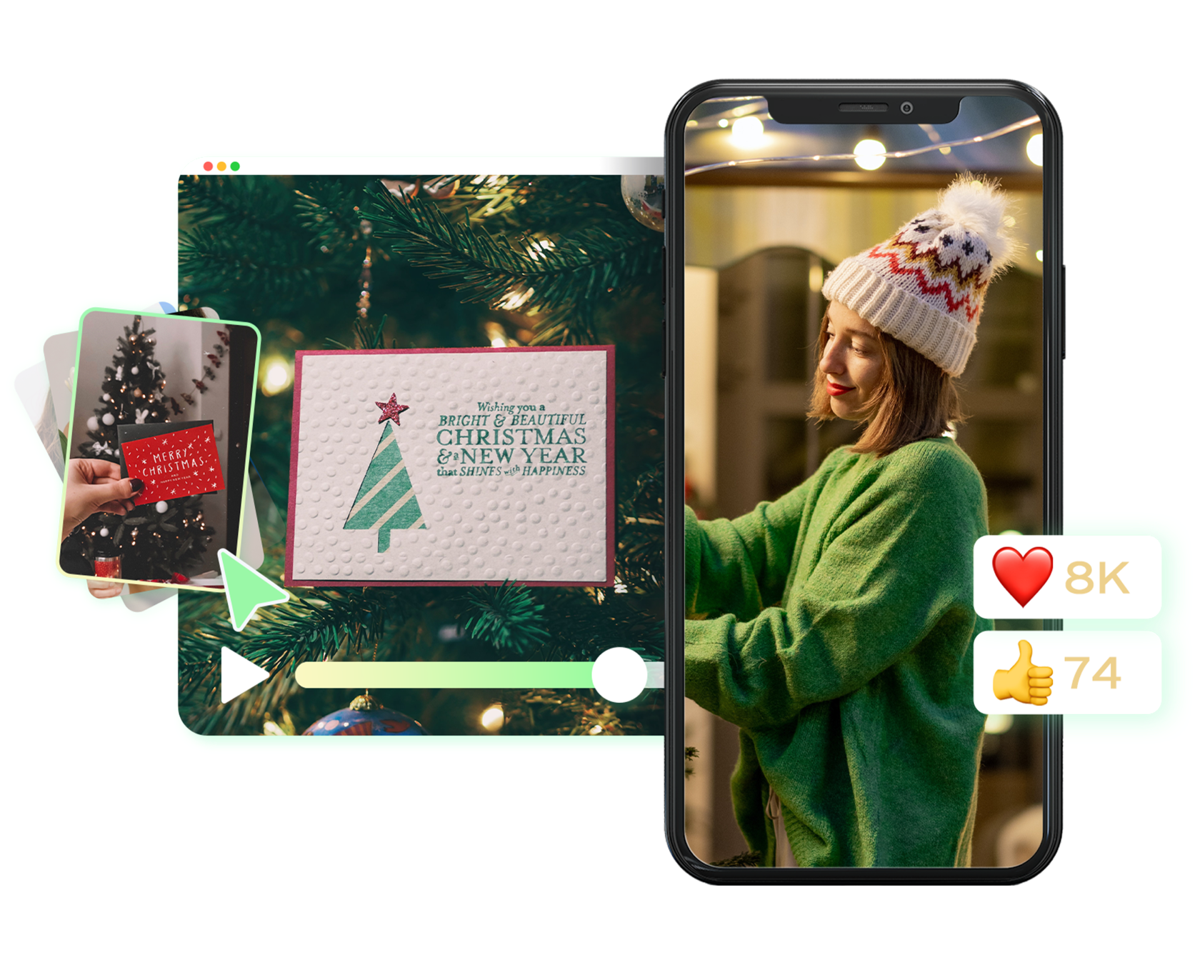 Come fare una cartolina di Natale