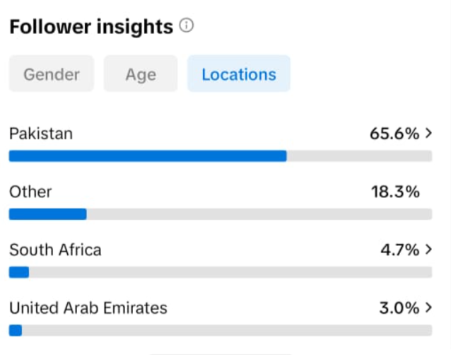 Defalcarea datelor demografice ale audienței în analiza TikTok