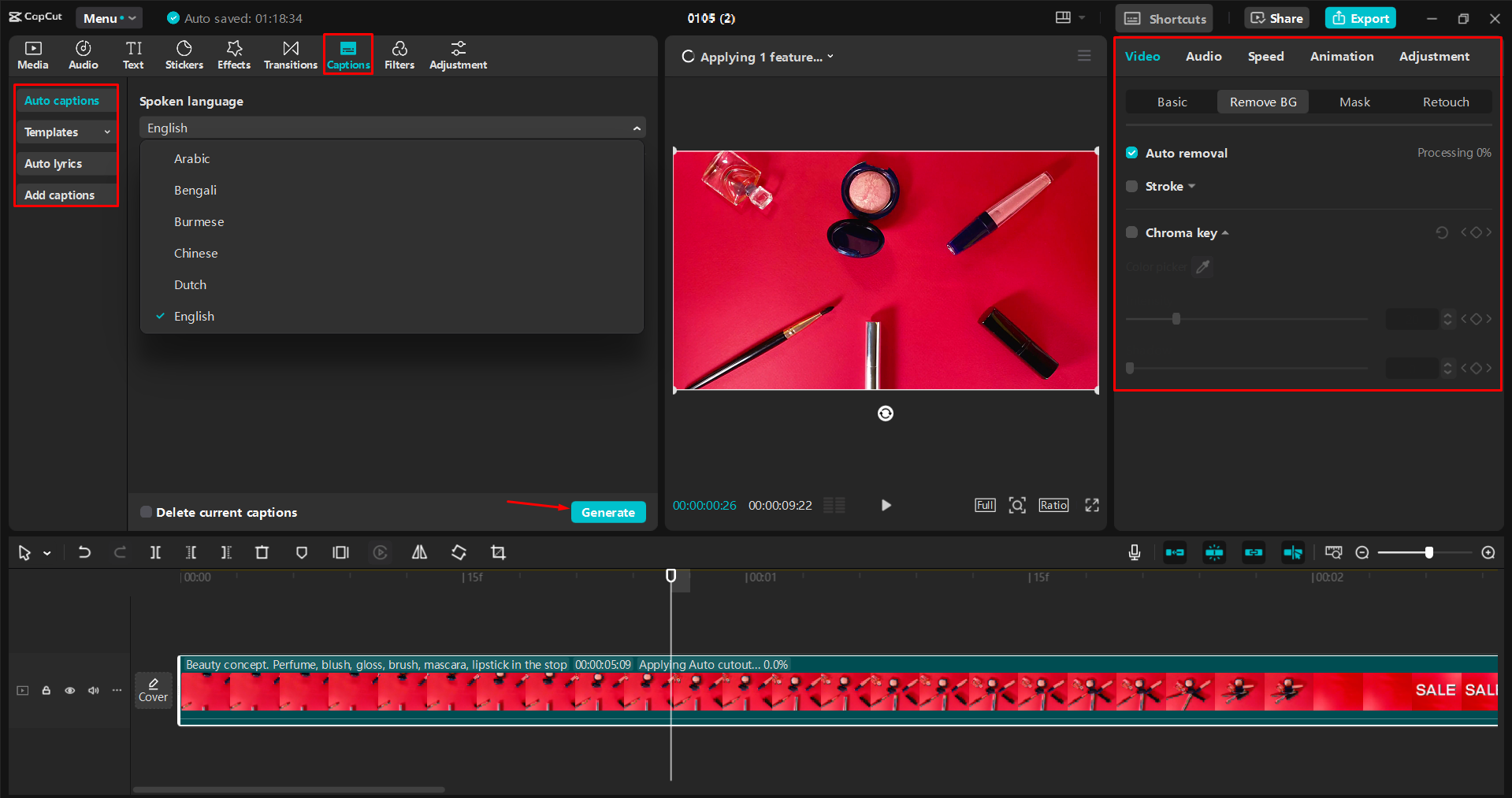 Edycja wideo na YouTube w CapCut komputerowym edytorze wideo