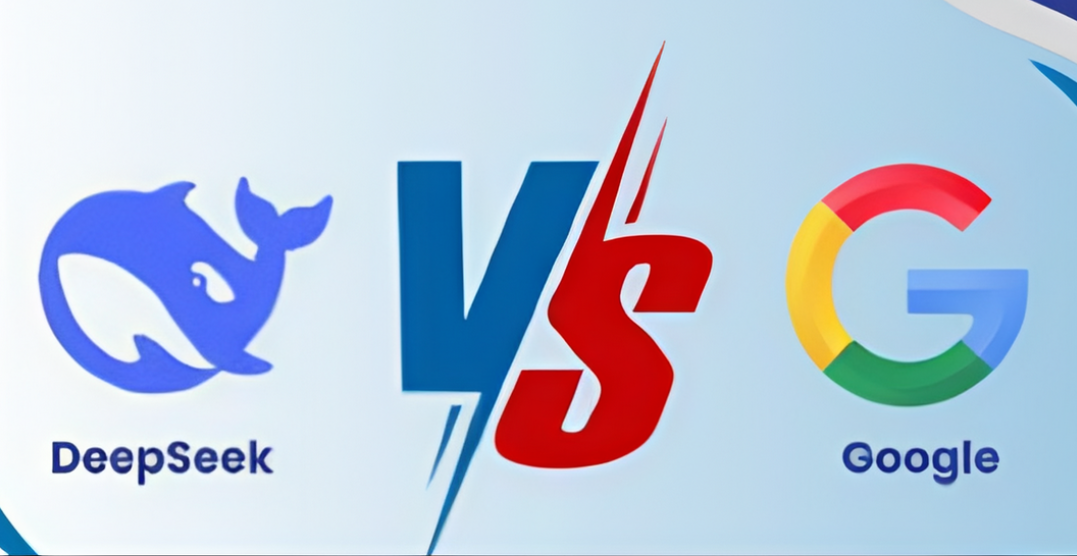 Google Search vs. DeepSeek