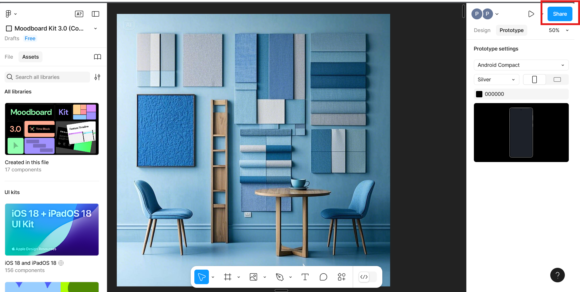 Tablero de estado de ánimo en línea gratis