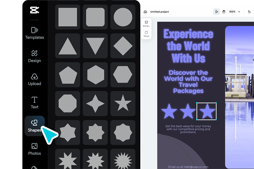 Add graphics and elements