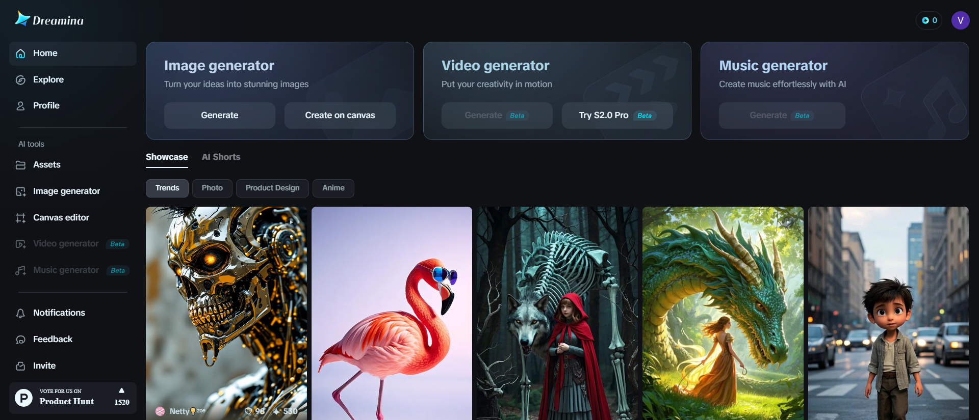 Dreamina company email footer generator interface