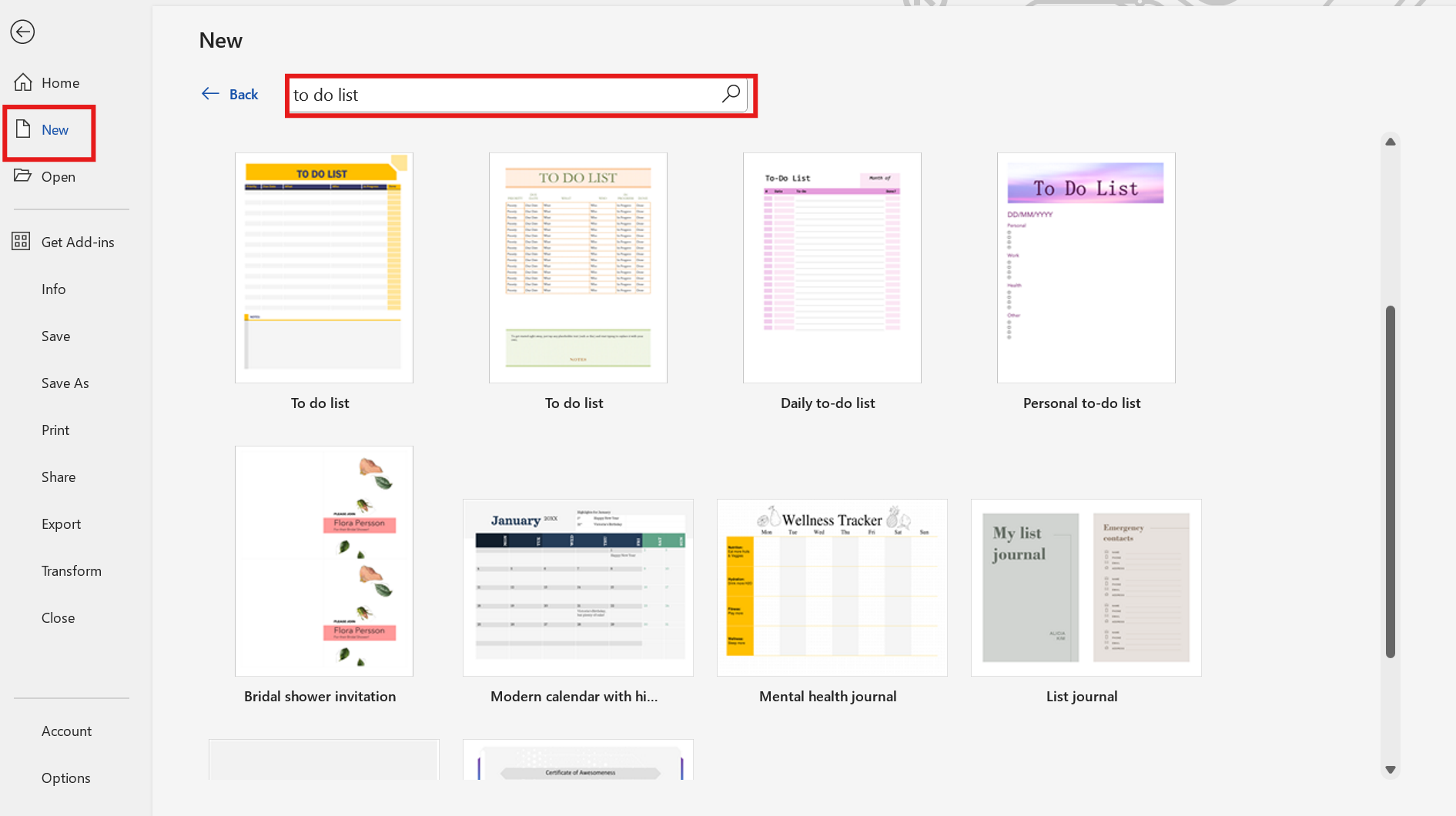 Para hacer lista creador