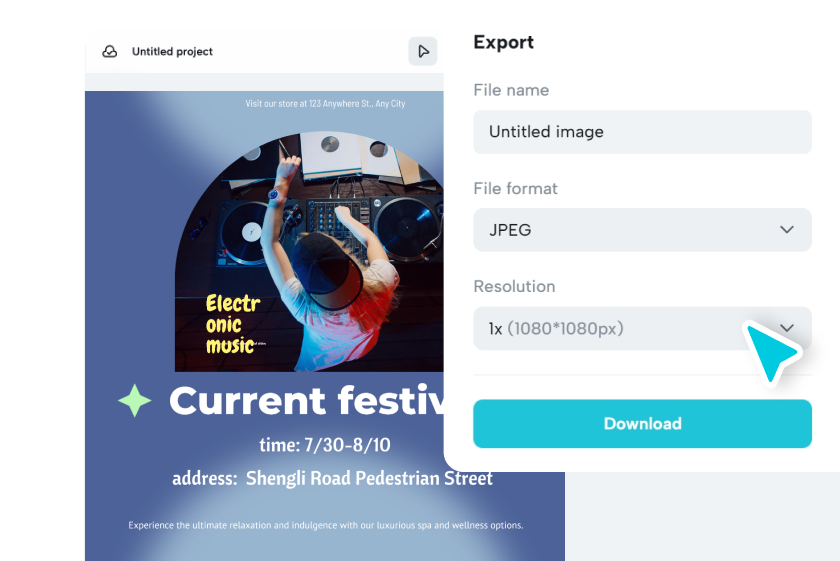 Download and distribute