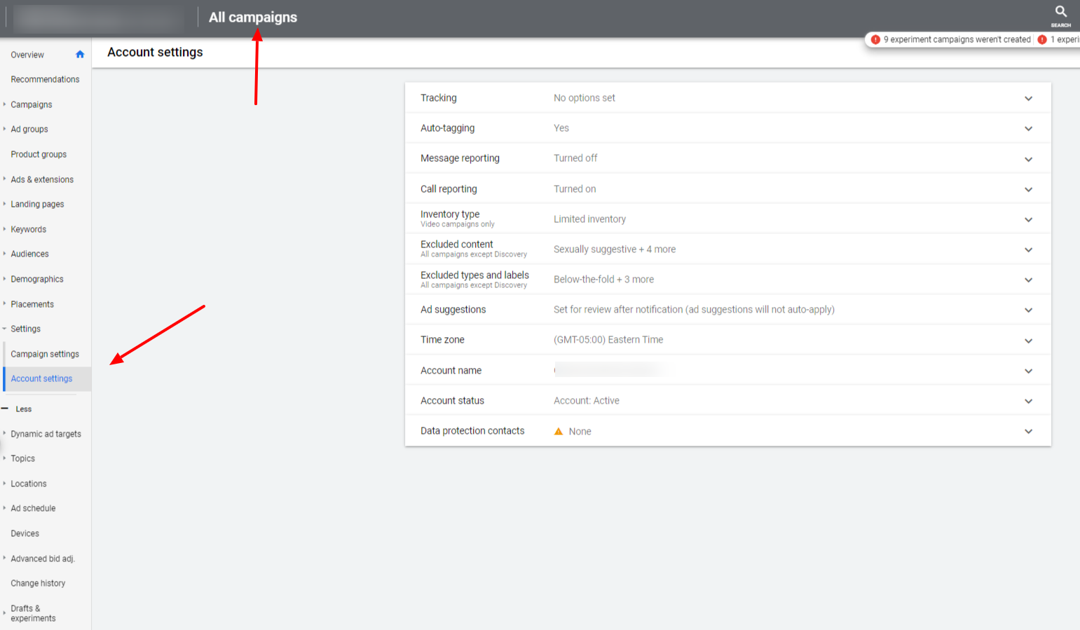 Δημιουργία λογαριασμού διαφημίσεων Google για την προώθηση του καναλιού YouTube