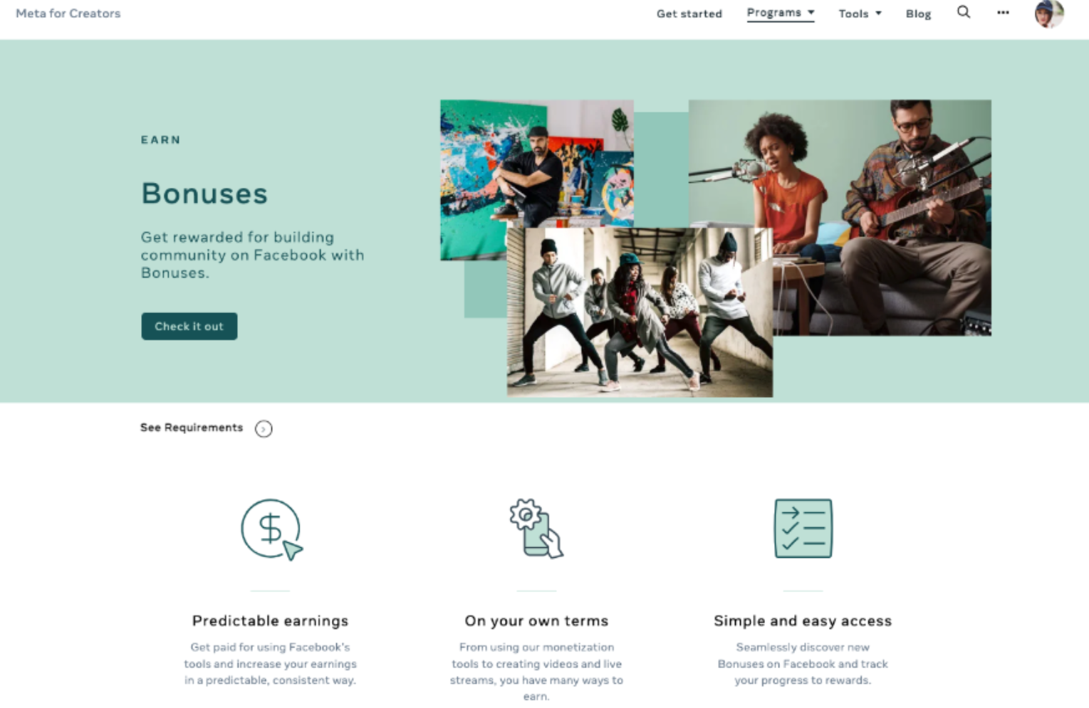 Programme de bonusReels Play