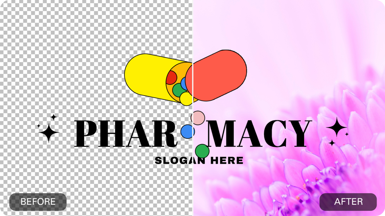 Create secondary Logo PNG images